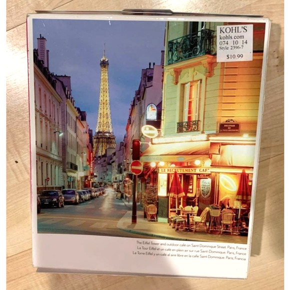 Paris, France Around the World 550 Piece Puzzle Never been opened - Picture 1 of 5